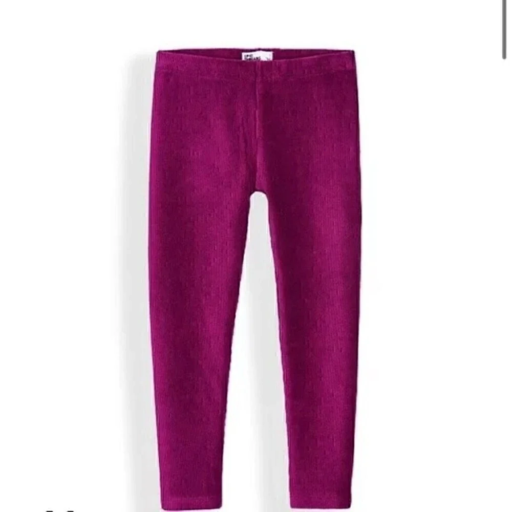 EPIC THREADS Little Girls Cottage Core Solid Corduroy Leggings size 6